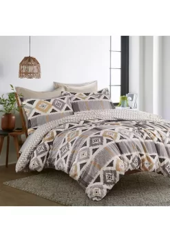 Promo 🔥 Levtex Home Santa Fe Full/Queen Duvet Set 💯 -Cheap Levtex Store Belk 1713