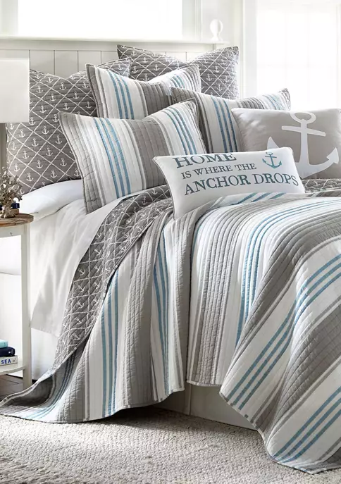 Promo 🔔 Levtex Home Provincetown Full/Queen Quilt ⭐ 7 Promo 🔔 Levtex Home Provincetown Full/Queen Quilt ⭐ - Image 5
