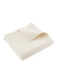 Best Sale 💯 Levtex Home Cross Stitch Quilted Throw 💯 -Cheap Levtex Store Belk 1748