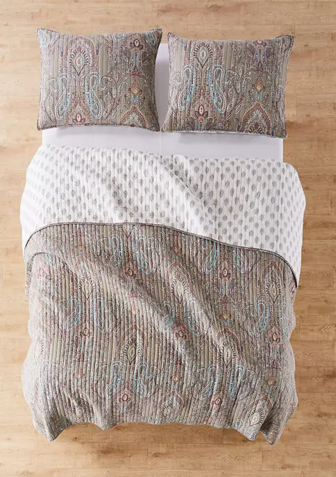 Budget 👏 Levtex Home Presidio Full/Queen Quilt Set 🌟 6 Budget 👏 Levtex Home Presidio Full/Queen Quilt Set 🌟 - Image 4