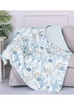 Best Pirce 🎁 Levtex Home Galapagos Quilted Throw ✔️ -Cheap Levtex Store Belk 1788