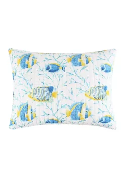 Best Sale ⌛ Levtex Home Tropical Sea Twin Quilt Set ❤️ -Cheap Levtex Store Belk 1797