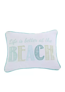 Buy 💯 Levtex Huntington Life is Better Pillow 🥰