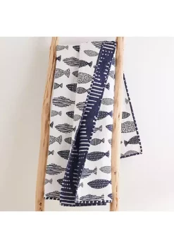 New 😉 Levtex Home Bakio Quilted Throw 🔔 -Cheap Levtex Store Belk 1806