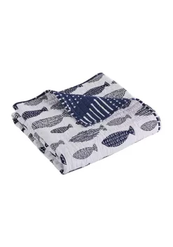 New 😉 Levtex Home Bakio Quilted Throw 🔔 -Cheap Levtex Store Belk 1807