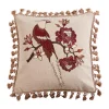 Cheapest 🔥 Levtex Astrid Bird Tassel Pillow 🧨 -Cheap Levtex Store Belk 1855