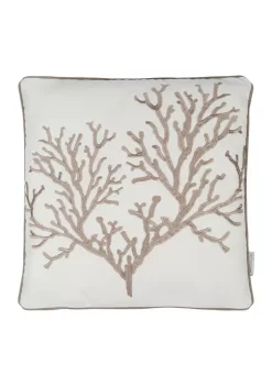 New 🔥 Levtex Home Galapagos Coral Pillow 🧨 -Cheap Levtex Store Belk 1883