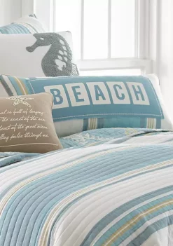 Cheapest 👏 Levtex Kailua Beach Pillow 🛒 -Cheap Levtex Store Belk 1900