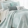 Hot Sale 👍 Levtex Home Lara Spa Full/Queen Quilt Set 🔔 -Cheap Levtex Store Belk 1925