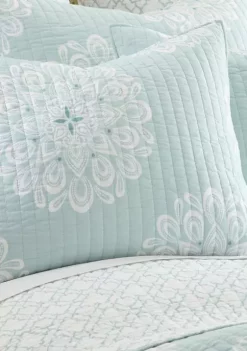 Hot Sale 👍 Levtex Home Lara Spa Full/Queen Quilt Set 🔔 -Cheap Levtex Store Belk 1927