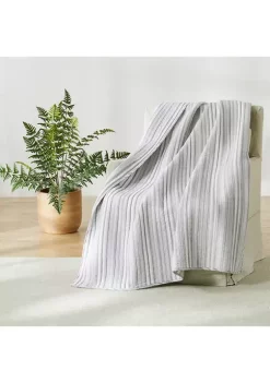 Top 10 😉 Levtex Home Bondi Stripe Gray Quilted Throw 🔔