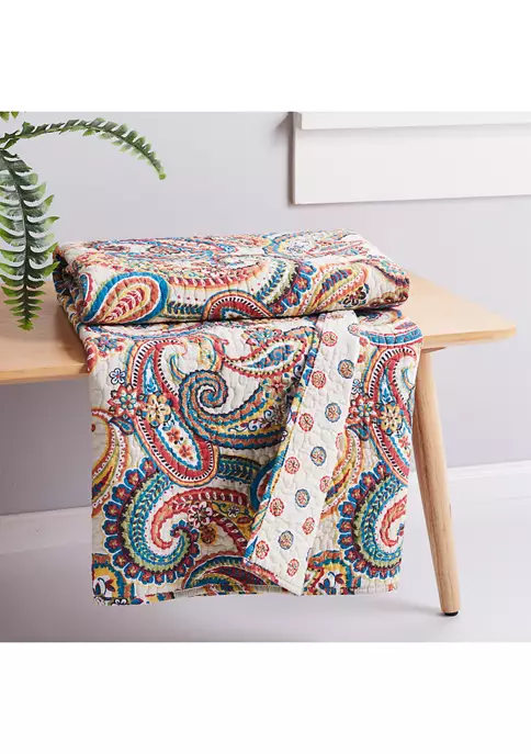 Best reviews of ๐ Levtex Home Alyssa Paisley Quilted Throw ๐งจ 4 Best reviews of ๐ Levtex Home Alyssa Paisley Quilted Throw ๐งจ - Image 2