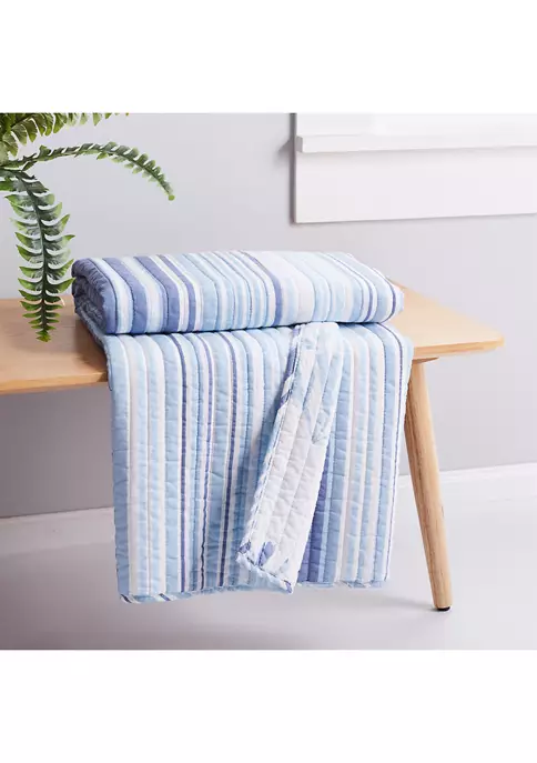 Deals 😀 Levtex Home Zuma Beach Quilted Throw 🥰 4 Deals 😀 Levtex Home Zuma Beach Quilted Throw 🥰 - Image 2