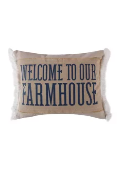 Best deal 👍 Levtex Rochelle Stripe Farmhouse Pillow 🌟