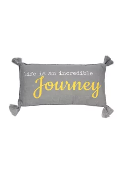 Cheapest ✨ Levtex Home Taryn Gray Journey Pillow 🧨 -Cheap Levtex Store Belk 2051