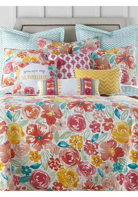 Hot Sale ๐ฏ Levtex Leora Floral Quilt Set ๐ฅฐ 4 Hot Sale ๐ฏ Levtex Leora Floral Quilt Set ๐ฅฐ - Image 2