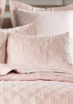 Brand new 🤩 Levtex Washed Linen Quilted Sham 😉