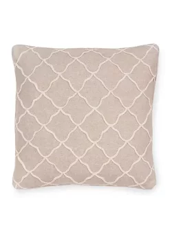 Buy 🧨 Levtex Octavio Rope Burlap Pillow 😀 -Cheap Levtex Store Belk 2094