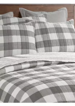 Wholesale 🔥 Levtex Camden Grey Twin Bedspread Set 🥰 -Cheap Levtex Store Belk 2132