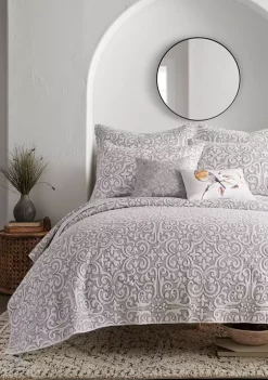 Budget ✨ Levtex Home Sherbourne Stitch Quilt 💯