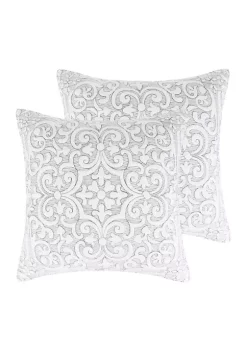 Best reviews of ❤️ Levtex Home Sherbourne Stitch Euro Shams - 2 Pack ✔️ -Cheap Levtex Store Belk 2178