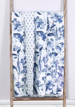 Discount 💯 Levtex Home Linnea Blue Quilted Throw 🥰 -Cheap Levtex Store Belk 2190