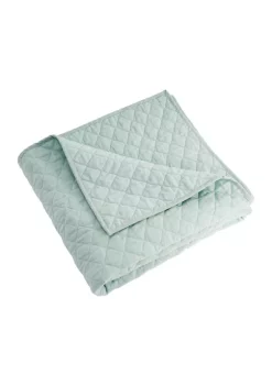 Coupon 🎁 Levtex Home Austin Linen Blend Quilted Throw Blanket 🤩 -Cheap Levtex Store Belk 2209