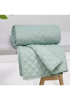 Coupon 🎁 Levtex Home Austin Linen Blend Quilted Throw Blanket 🤩 -Cheap Levtex Store Belk 2210