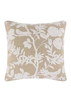 Discount 🤩 Levtex Home Cozette Embroidered Pillow ✨ -Cheap Levtex Store Belk 2219