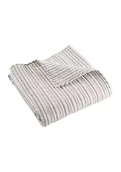Best reviews of 💯 Levtex Home Tobago Stripe Taupe Quilted Throw 👍 -Cheap Levtex Store Belk 2232