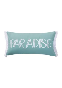 Budget ๐ฅฐ Levtex Home Paradise Pillow with Fringe Trim โ