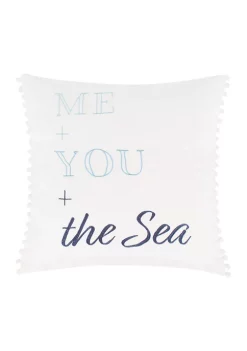 Best Pirce ✔️ Levtex Home Reef Dream Me You Sea Pillow 🎉 -Cheap Levtex Store Belk 2306