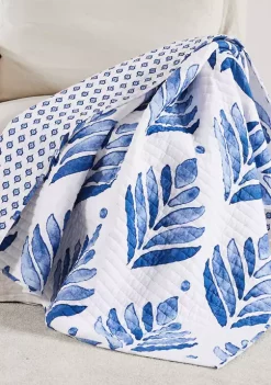 Best Sale 🌟 Levtex Home Vintage Blossom Quilted Throw 🌟
