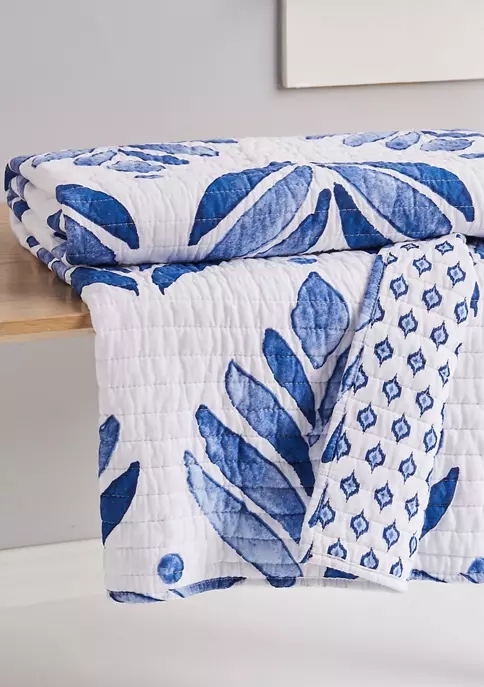 Best Sale ๐ Levtex Home Vintage Blossom Quilted Throw ๐ 4 Best Sale ๐ Levtex Home Vintage Blossom Quilted Throw ๐ - Image 2