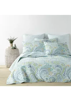 New 🔥 Levtex Home Cortona Paisley Euro Sham 2 Pack ✨ -Cheap Levtex Store Belk 2325