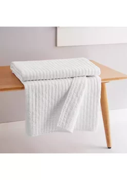 Promo 🔔 Levtex Home Cross Stitch Quilted Throw 🎁 -Cheap Levtex Store Belk 2343