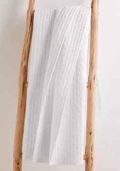 Promo 🔔 Levtex Home Cross Stitch Quilted Throw 🎁 -Cheap Levtex Store Belk 2344