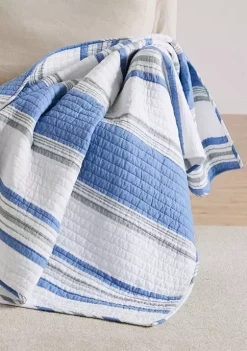 Top 10 🔥 Levtex Home St. Bart Stripe Quilted Throw ❤️