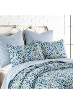 Wholesale ✔️ Levtex Home Calico Blue Full/Queen Quilt Set 🔥 -Cheap Levtex Store Belk 2365