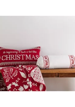 Deals 🎁 Levtex Home Bretton Woods Neckroll Decorative Pillow ❤️ -Cheap Levtex Store Belk 2370