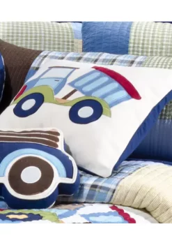 Cheapest 🔔 Levtex Home Brandon Applique Pillow 😀 -Cheap Levtex Store Belk 2378