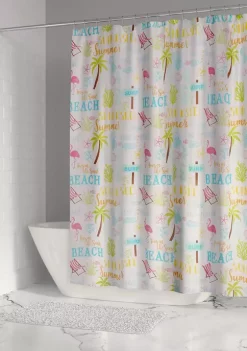 Best Pirce ⌛ Levtex Home Beach Days Shower Curtain 👍 -Cheap Levtex Store Belk 2390