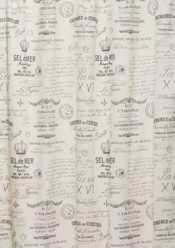 Wholesale 🌟 Levtex Histoire Shower Curtain 🎉 -Cheap Levtex Store Belk 2393