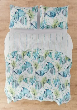 Hot Sale 💯 Levtex Home Pescara Twin Quilt Set 🧨 -Cheap Levtex Store Belk 2408