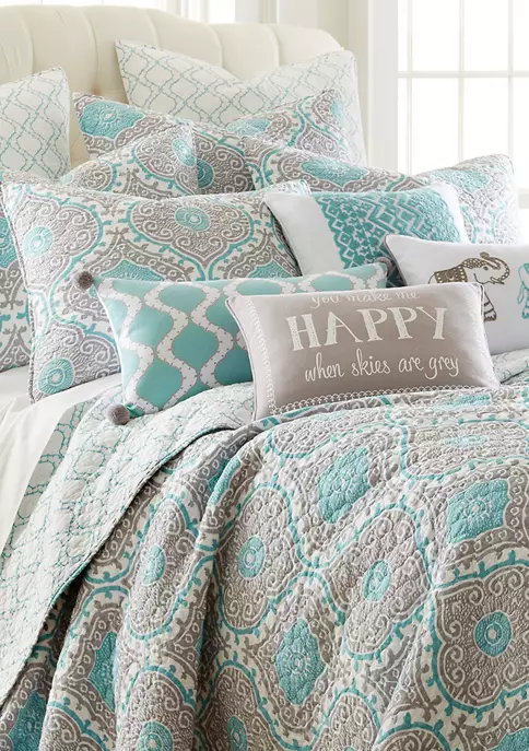 Cheapest 🤩 Levtex Gramercy Quilt Set 🎁 4 Cheapest 🤩 Levtex Gramercy Quilt Set 🎁 - Image 2