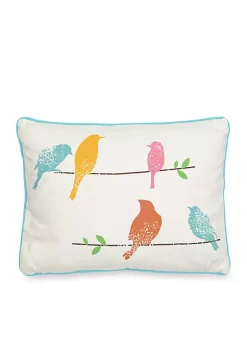 Coupon 😀 Levtex Taner Spring Birds Pillow 🎁