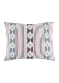 Best Sale 🥰 Levtex Home Mclain Stripes Pillow 🥰 -Cheap Levtex Store Belk 2490