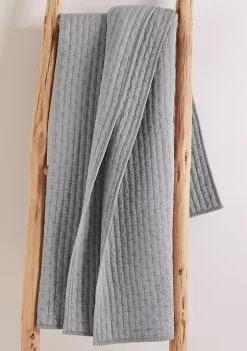 Best Sale ❤️ Levtex Home Cross Stitch Quilted Throw 🎁 -Cheap Levtex Store Belk 2494