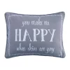 Coupon 😀 Levtex Grammercy Happy Pillow ✨ -Cheap Levtex Store Belk 2504