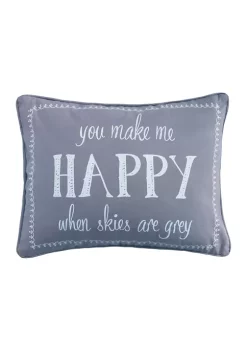 Coupon 😀 Levtex Grammercy Happy Pillow ✨ -Cheap Levtex Store Belk 2505